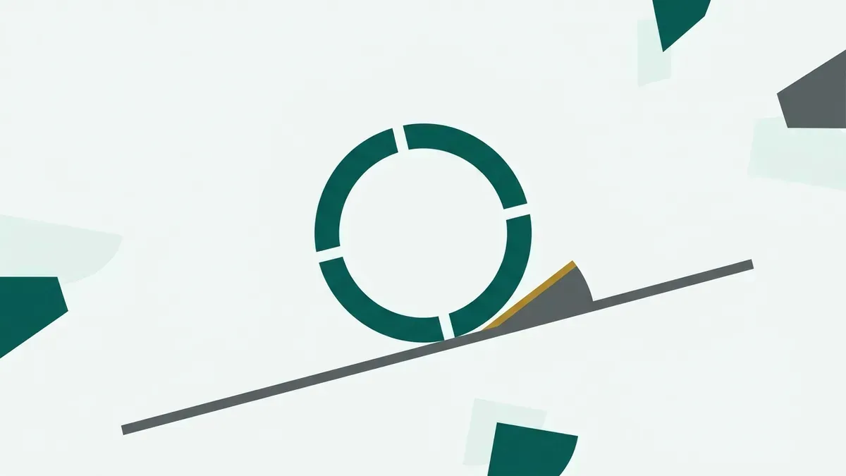 Ciclo de quatro etapas em movimento contínuo, subindo.